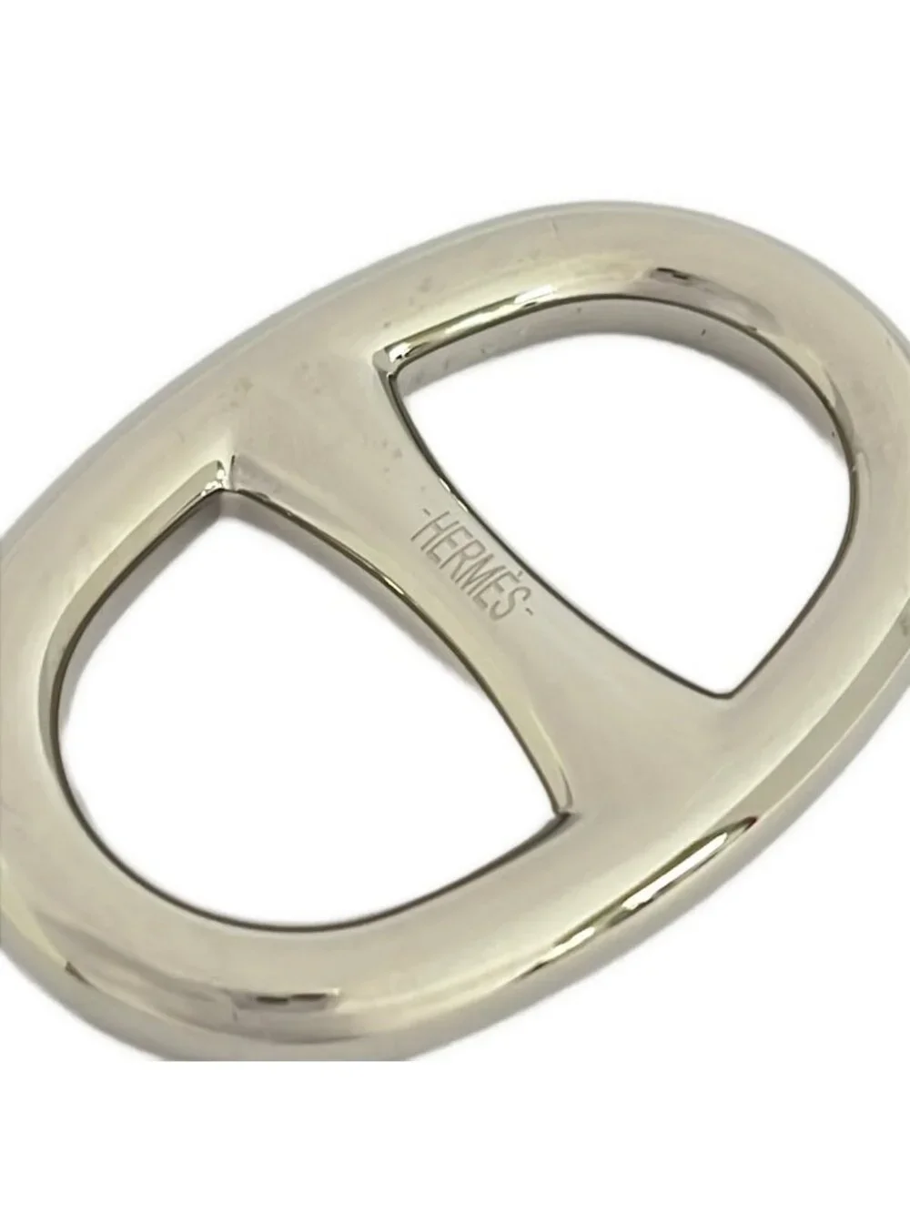 Hermes Scarf Ring Chaine D'ancre Silver - Picture 3 of 4